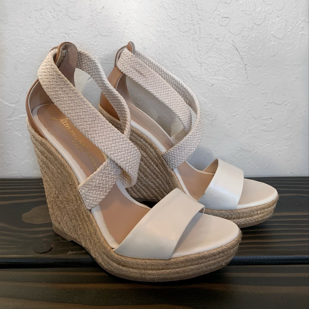Jean-Michel Cazabat Espadrille Wedge Sandals